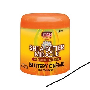 African Pride Shea Butter Miracle Buttery Creme 6 oz